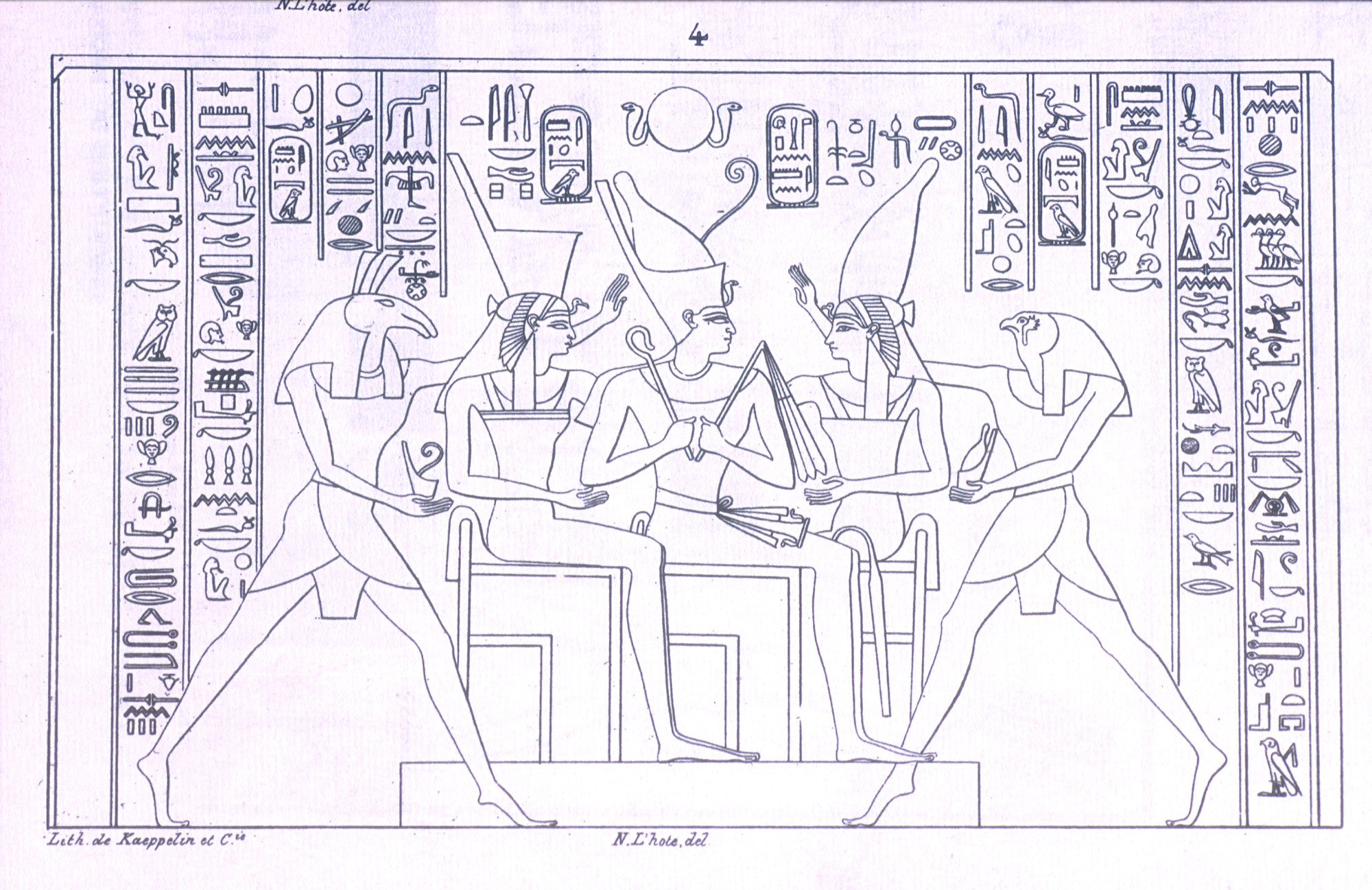 Herihor's coronation.