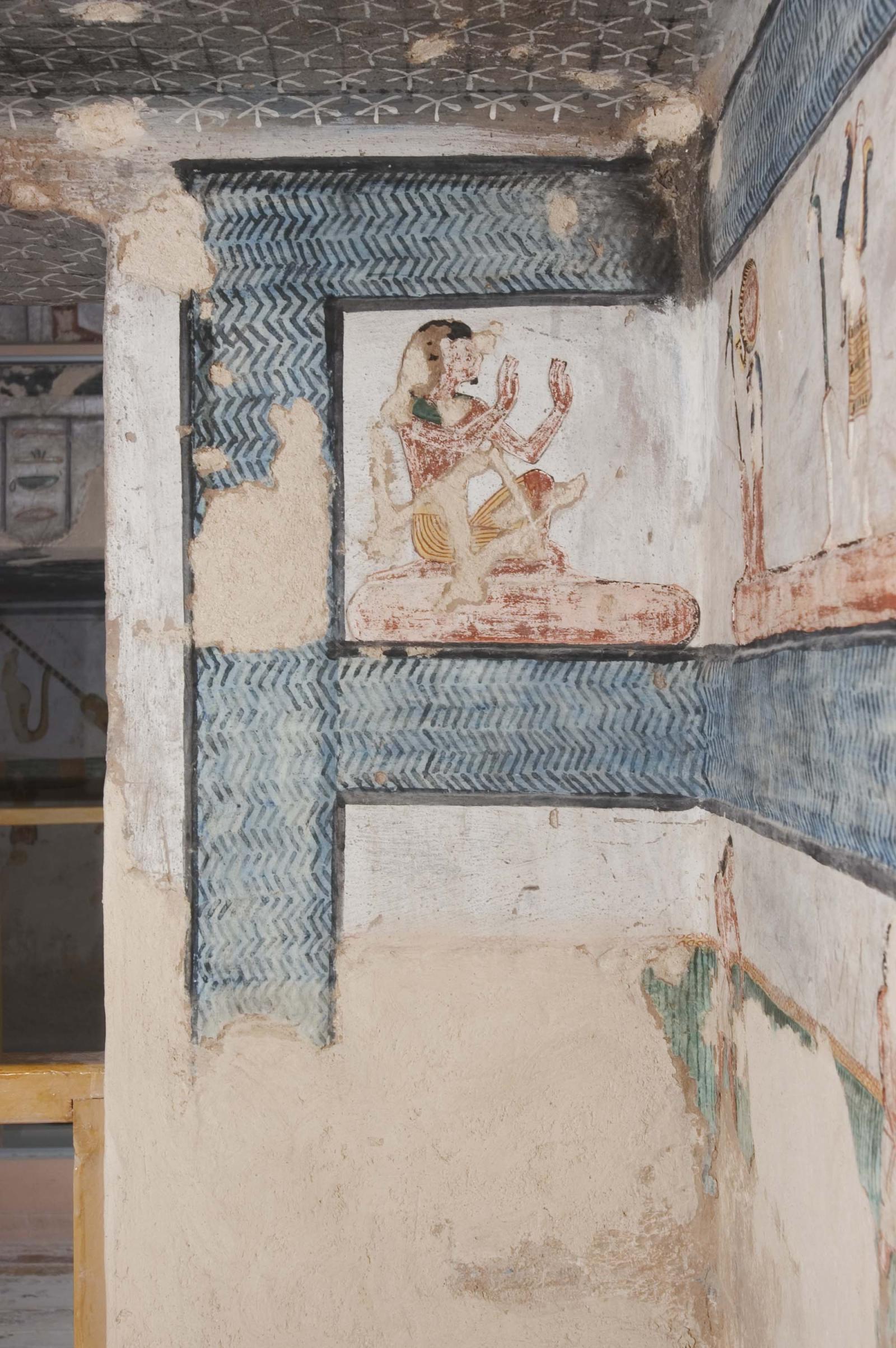 KV 11: Side Chamber Cf: front wall