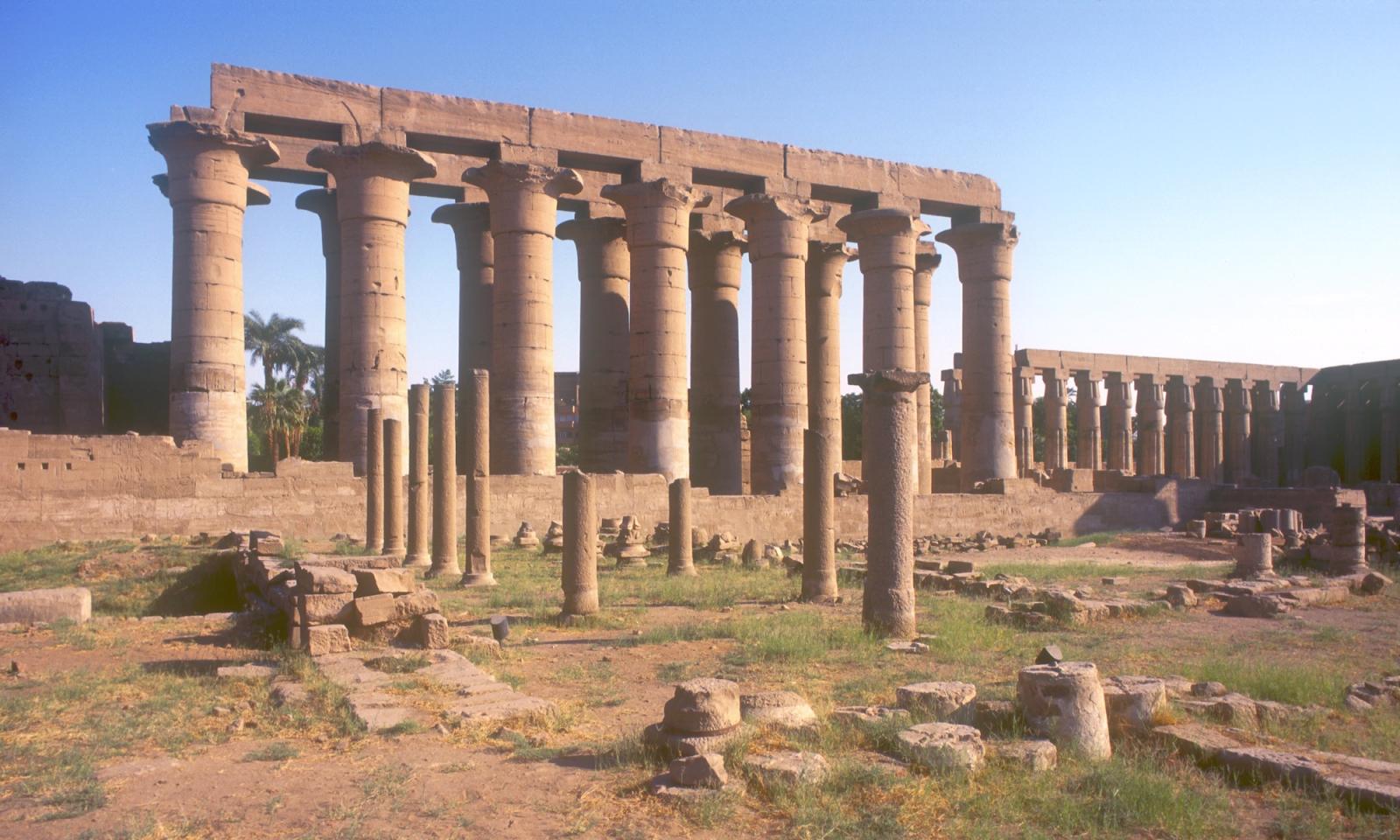 Remains of Coptic church.