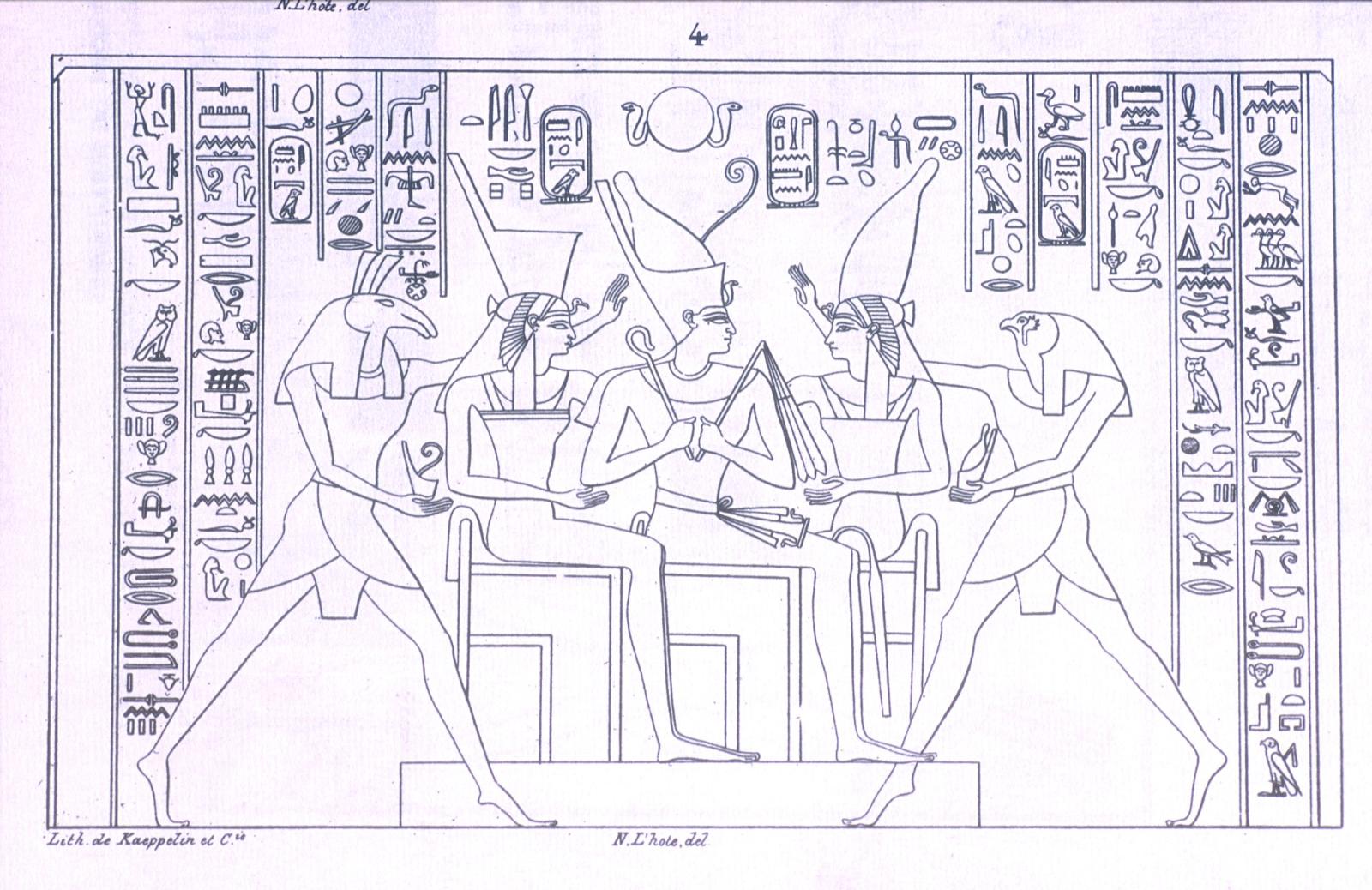 Herihor's coronation.