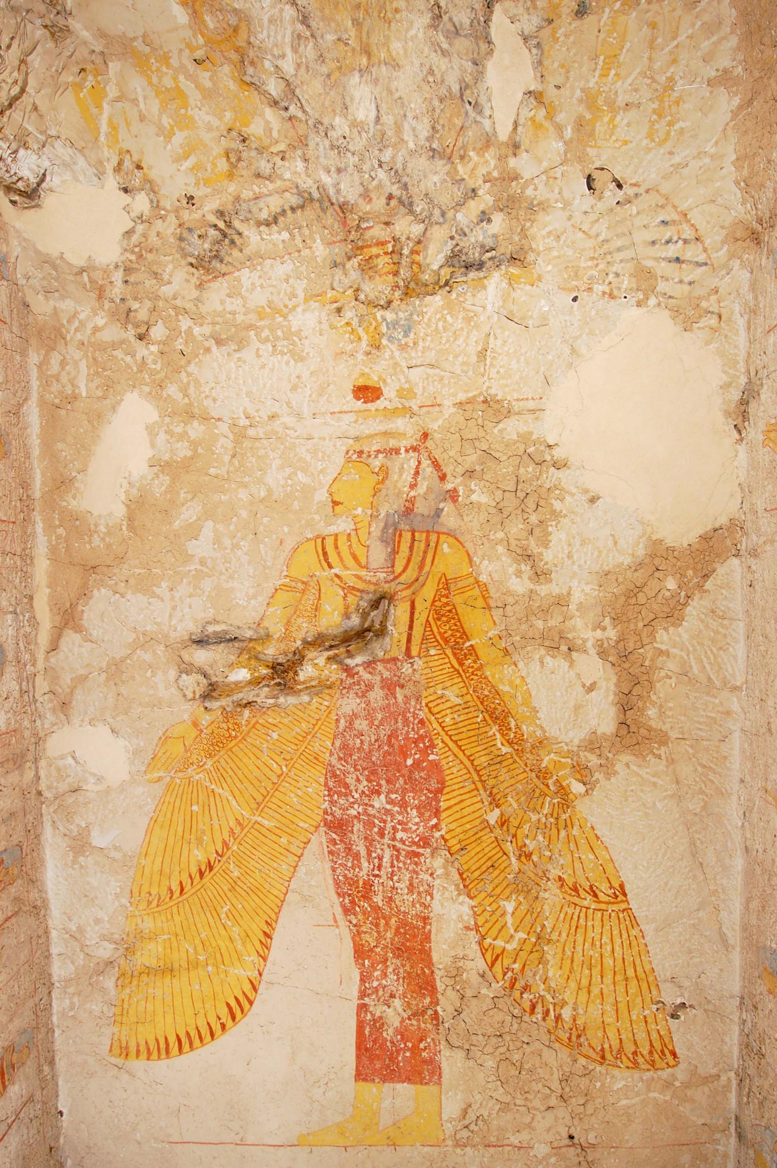 Ceiling, burial chamber.