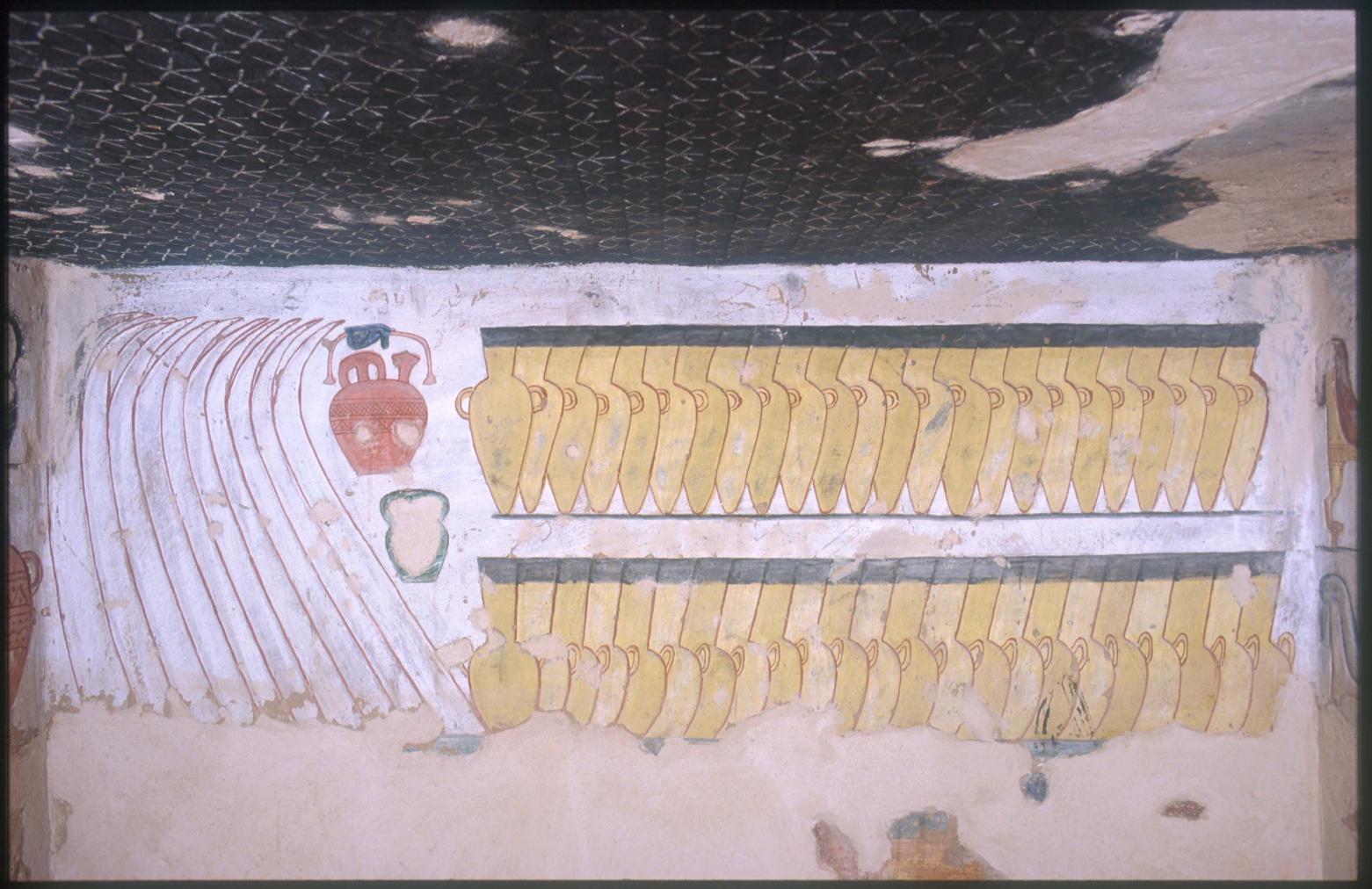 KV 11:  Side Chamber Cg:  right wall, upper section