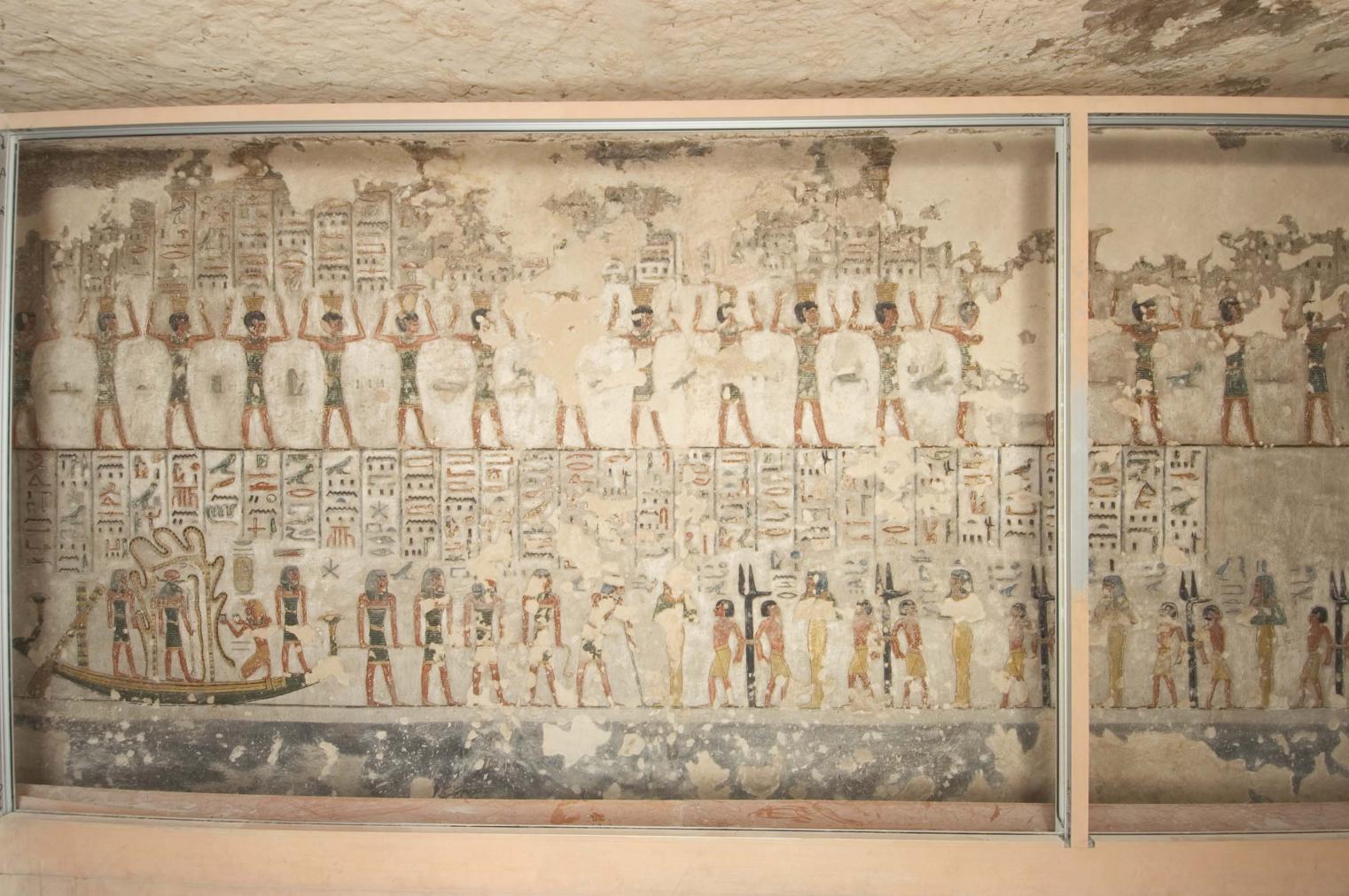 KV 11: Side Chamber Fa: rear wall