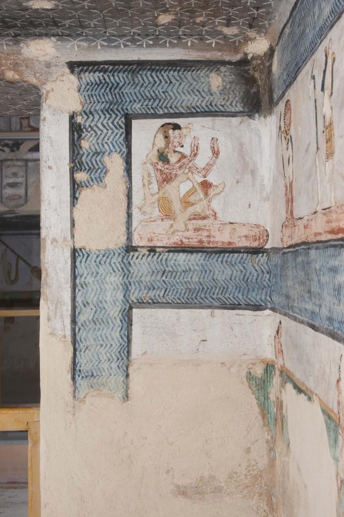 KV 11: Side Chamber Cf: front wall