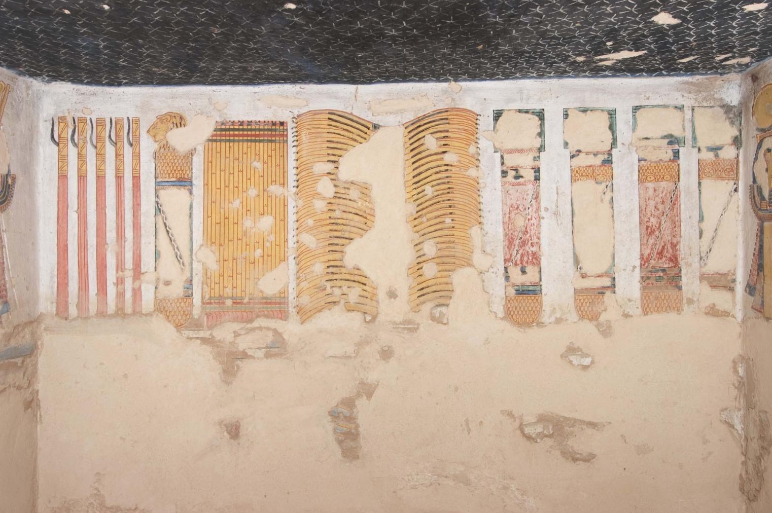 KV 11: Side Chamber Ch: rear wall