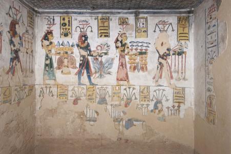 KV 11: Side Chamber Cb: right wall