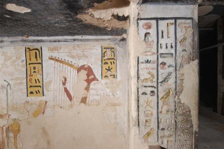 KV 11: Side Chamber Cd: right wall