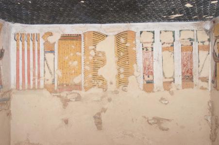 KV 11: Side Chamber Ch: rear wall