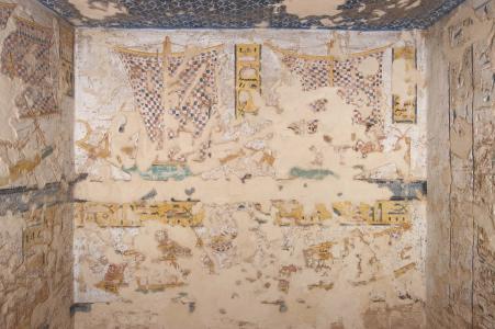 KV 11: Side Chamber Bb: right wall